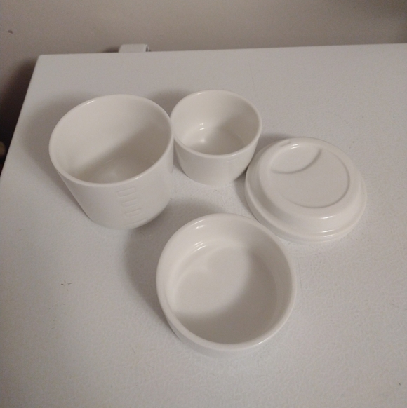 Starbucks Limited Release Stackable Trunket Bowls Cup Mug 4 Piece - Picture 2 of 9